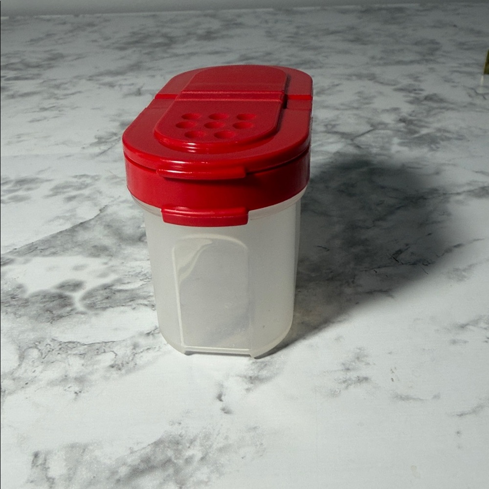 Red and Clear Food Storage Container - Picture 3 of 8